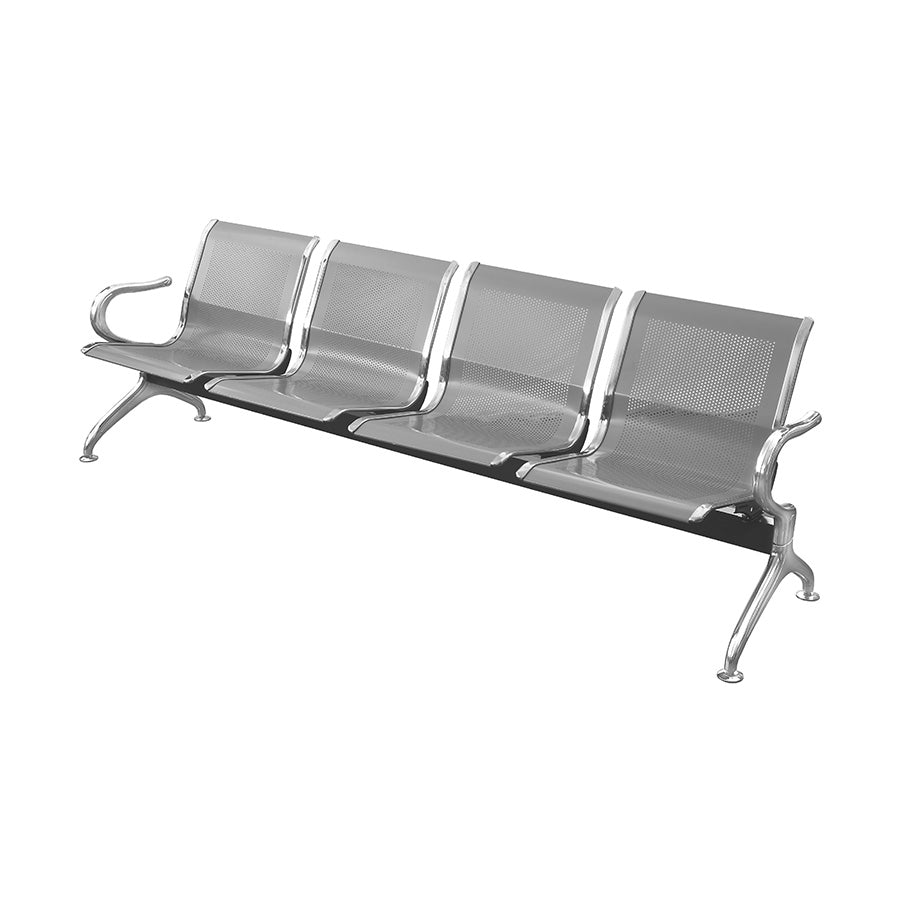 SILLA DE ESPERA TANDEM 4 CUERPOS STATION (METALICO) LEVEL