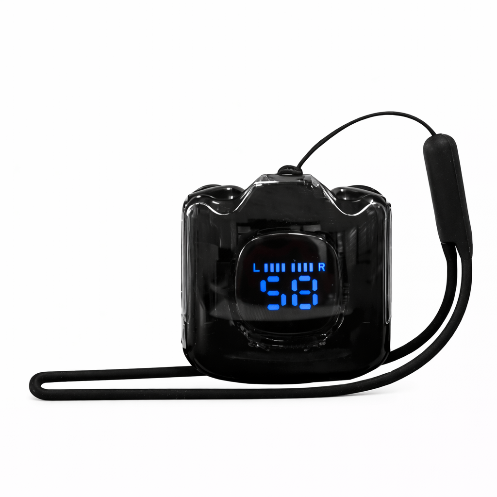 Auriculares Bluetooth SATE Y121 Negro con Control Táctil