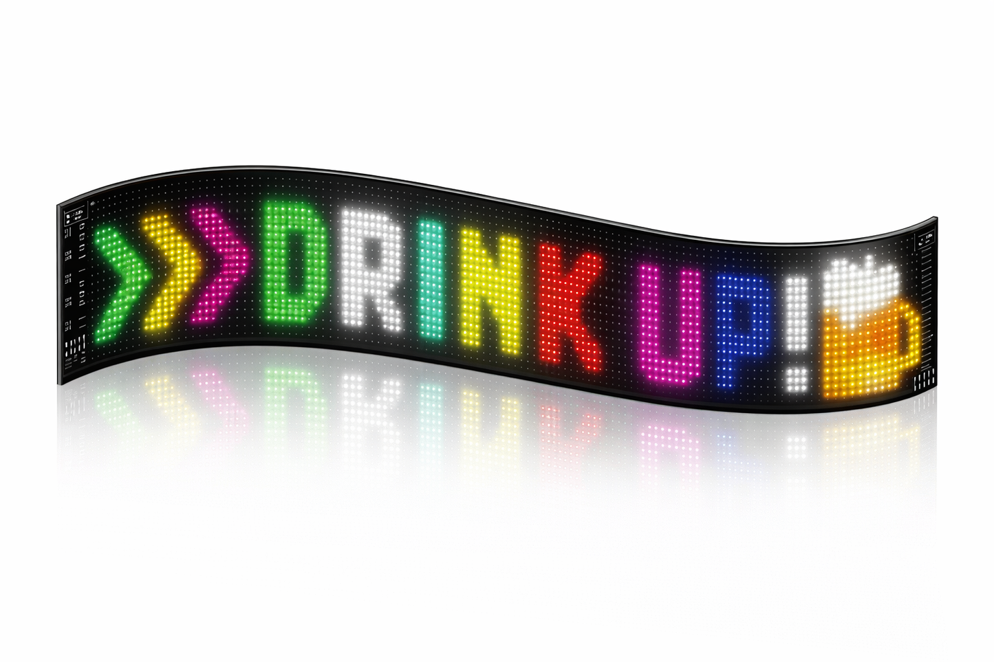 Panel LED RGB Inteligente A-MP29 133x20cm Gran Formato con App