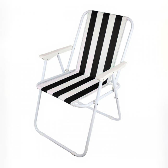 SILLA PLAYERA LEVEL A RAYAS NEGRAS