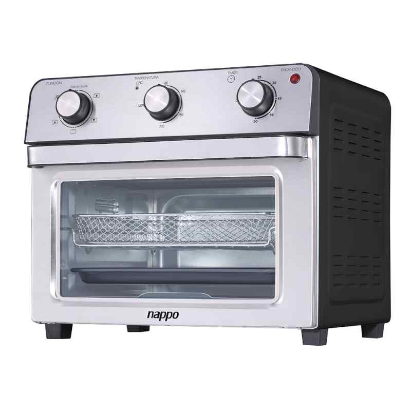 FREIDORA SIN ACEITE Y HORNO ELECTRICO NAPPO 22L NEH-095