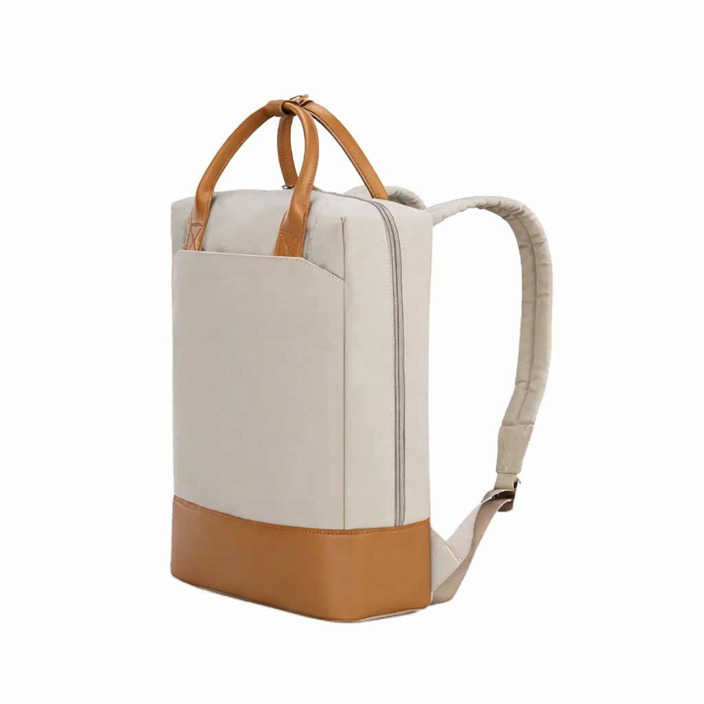 Mochila Cartera SATE A-K10086W-6 Beige Moderna