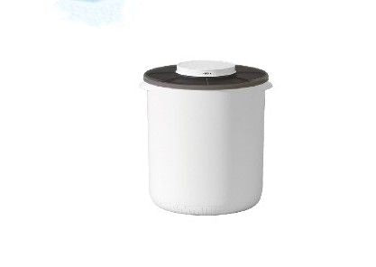 Contenedor de alimento para mascotas sate A-DPF01 blanco