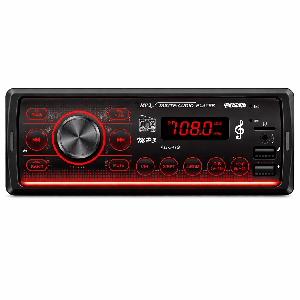 Autoradio AU342B Multimedia Bluetooth USB SD AUX
