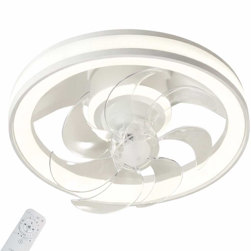 Ventilador de Techo con Luminaria A-FAN703 44W Blanco