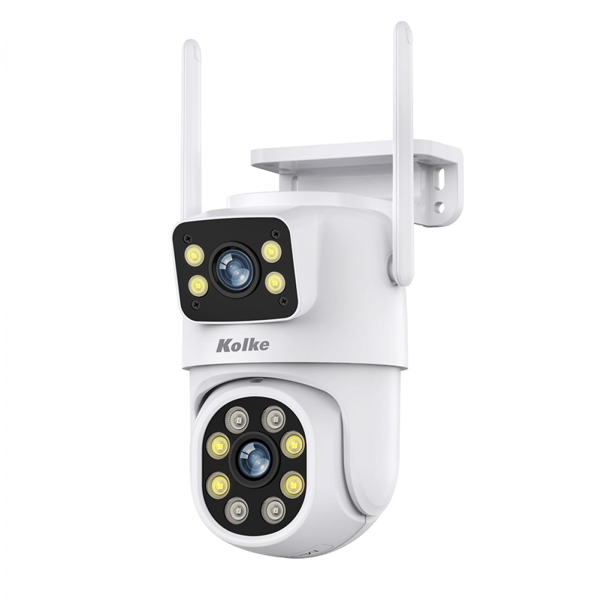 CAMARA DOBLE IP PT ALARMA AI COLORVU KUC-653