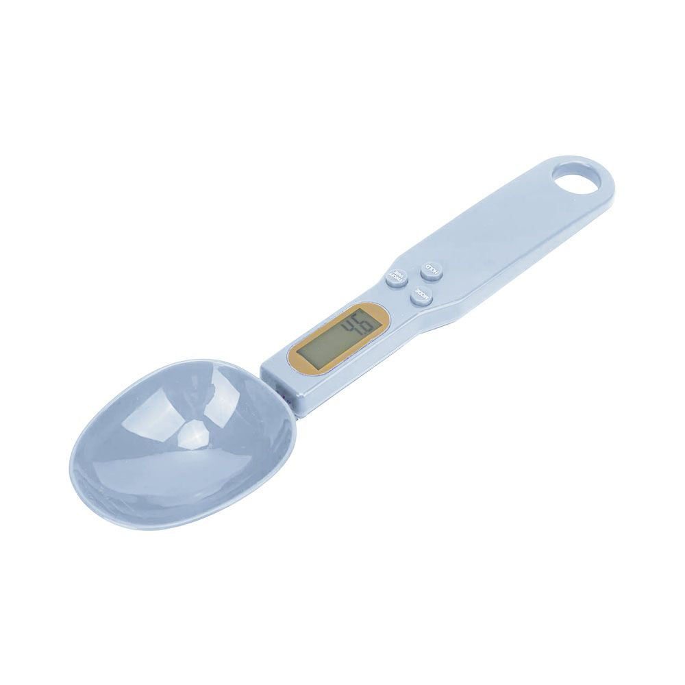 Balanza Cuchara Digital A-WS7742 Recargable LED Celeste