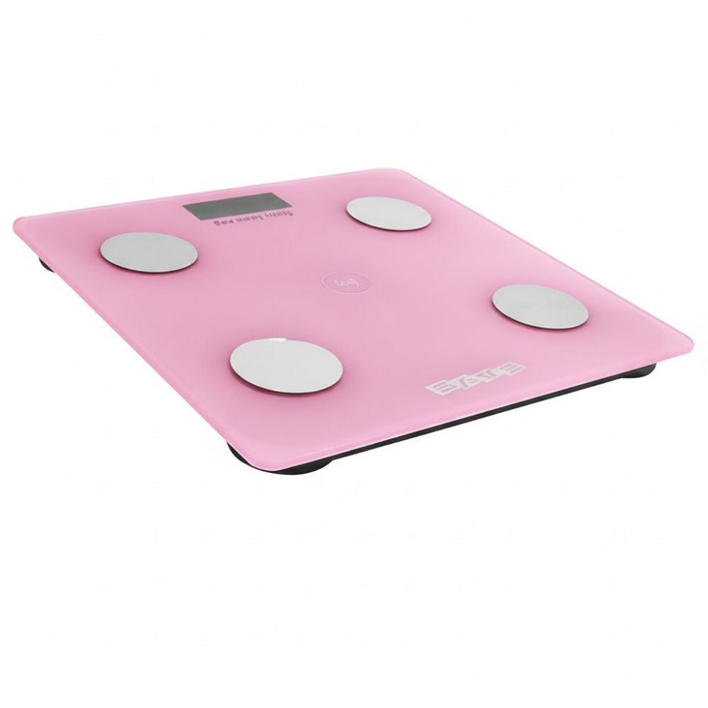 Balanza Digital Inteligente A-WS8813 Rosada con APP hasta 180 kg