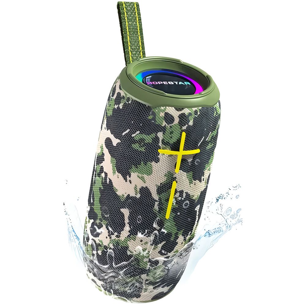 Speaker SATE Hopestar P20 Pro HS-1417 camuflado portátil resistente al agua