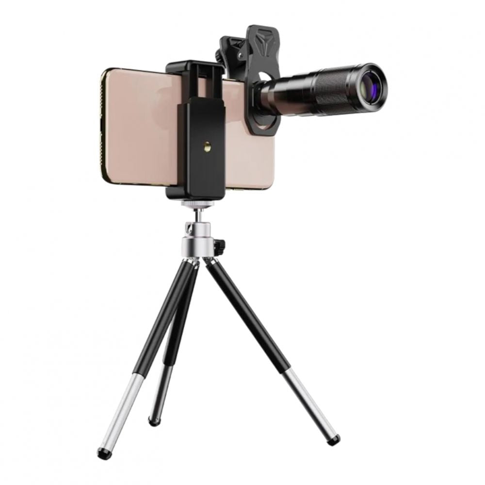 Lente zoom 22X para celular APL-22XZJ con trípode