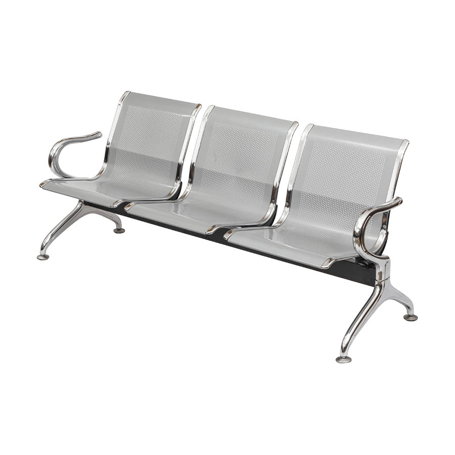 SILLA DE ESPERA TANDEM 3 CUERPOS STATION (METALICO) LEVEL
