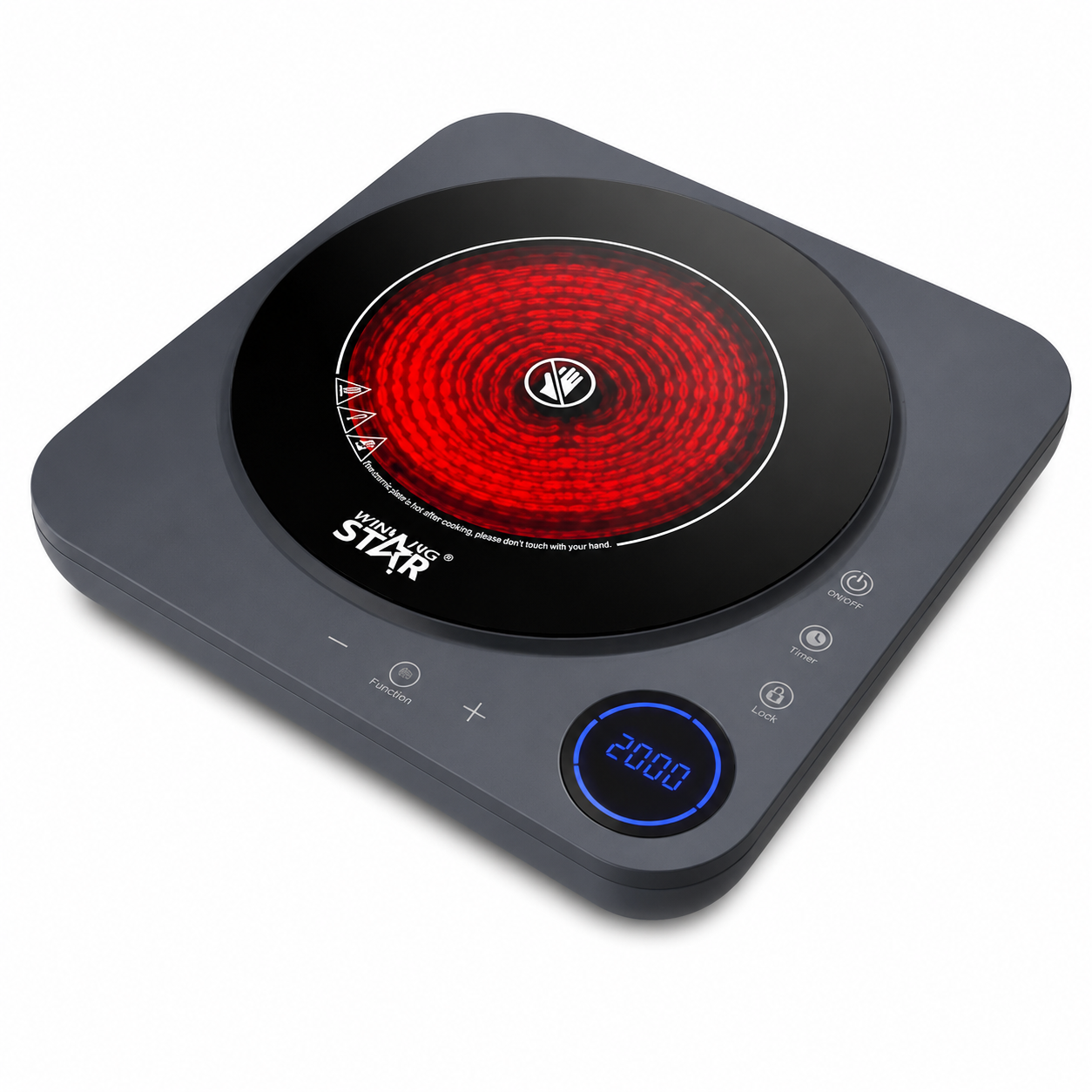 Cocina Eléctrica Cerámica Winning Star ST-9677 2000W