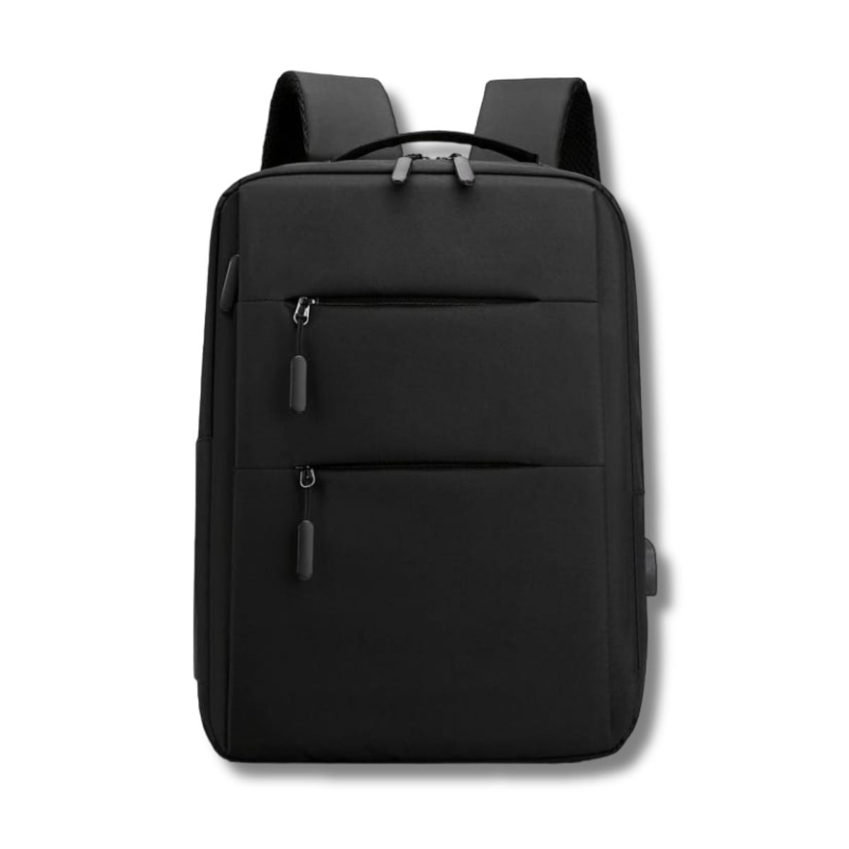 Mochila para notebook SATE A-KP703 negra 15 pulgadas antirrobo con USB