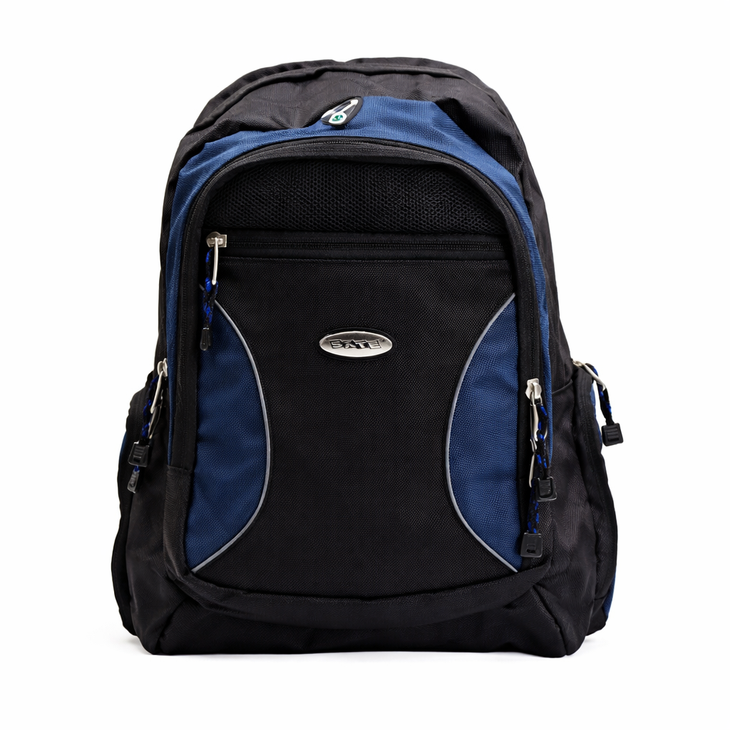 Mochila para Notebook SATE A-KP81 15.6” Negra con Compartimentos