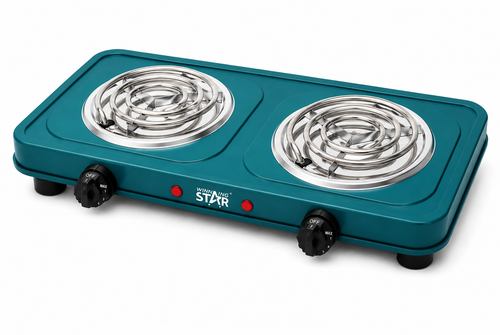 Cocina Eléctrica Winning Star ST-9639 Doble Hornalla 1000W