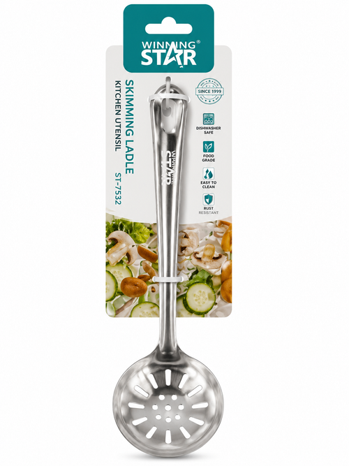 Cuchara de Acero Inoxidable ST-7532 23.4cm Resistente
