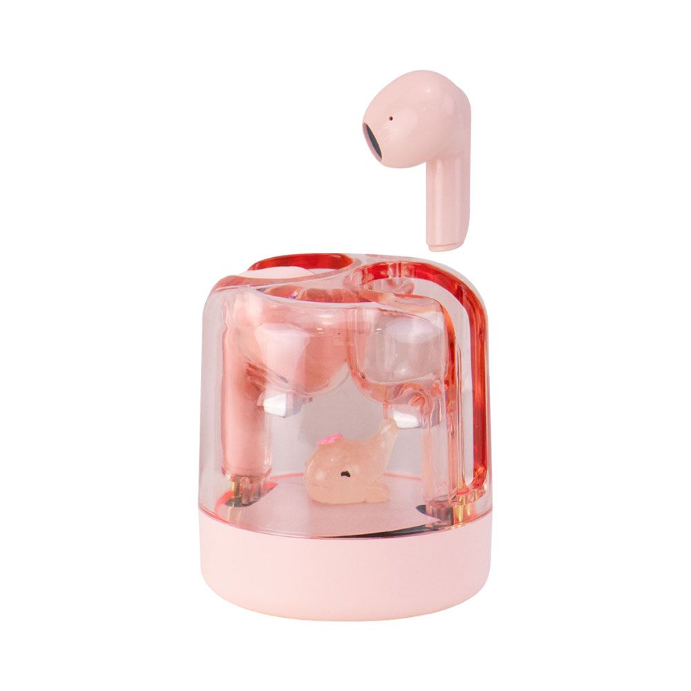Auriculares Bluetooth SATE AE-T1361 color rosado