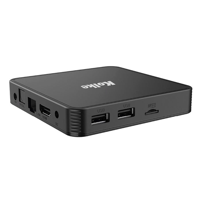 SMART TV BOX 4K ANDROID 14 WIFI 6 DUAL BAND KVV-765