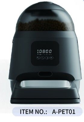 Alimentador automático para mascotas sate A-PET01 negro