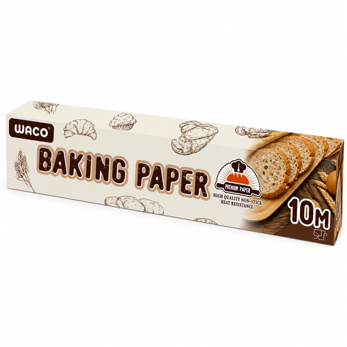 Papel de Hornear W057 30cm x 10m Antiadherente