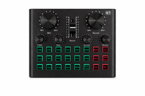 Tarjeta de Sonido Podcast A-MK37 Bluetooth para Streaming