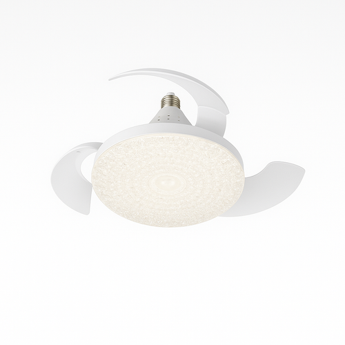 Ventilador con Luz LED A-Mini Fan02 22W con Control Remoto