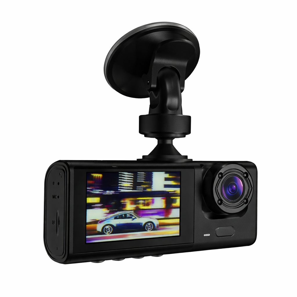 Cámara para Auto A-DVR006 Full HD 1080p con Cámara de Reversa