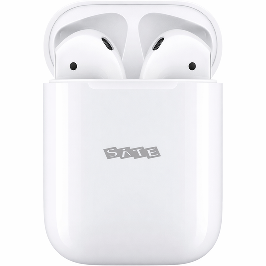 Auriculares Bluetooth TWS SATE AE-72001 Blanco con Estuche