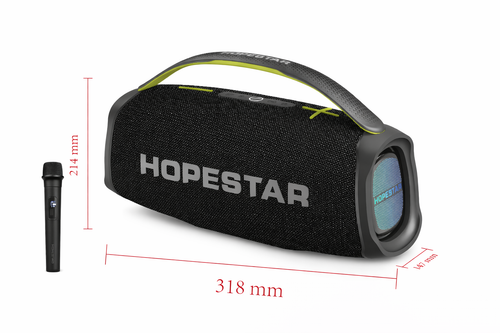 Speaker Bluetooth SATE Hopestar HS-1371 70W con Luces LED y Micrófono