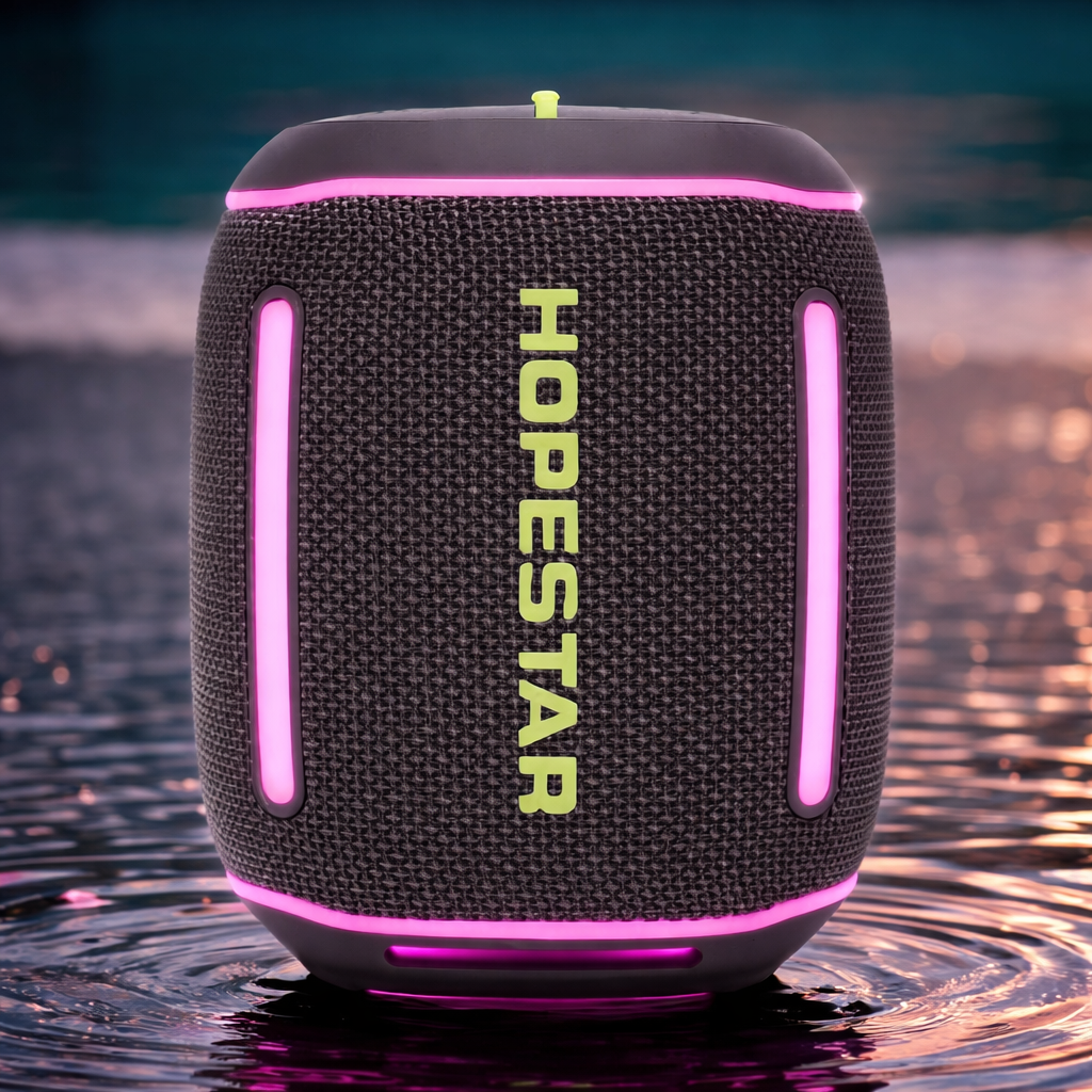 Speaker Bluetooth SATE Hopestar HS-1604 10W LED Impermeable