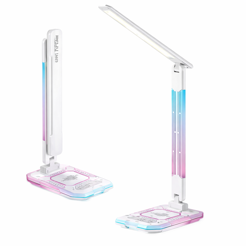 Lámpara LED SATE AC-T7003 con Carga Inalámbrica 10W RGB y USB