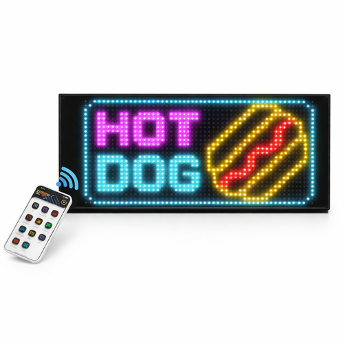 Panel LED RGB A-MP650 28x12cm Compacto USB con App y Control