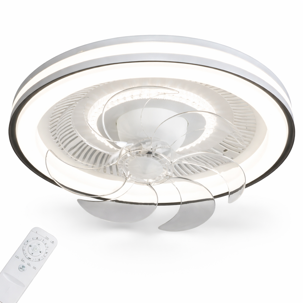 Ventilador de Techo con Luminaria A-FAN704 44W Blanco