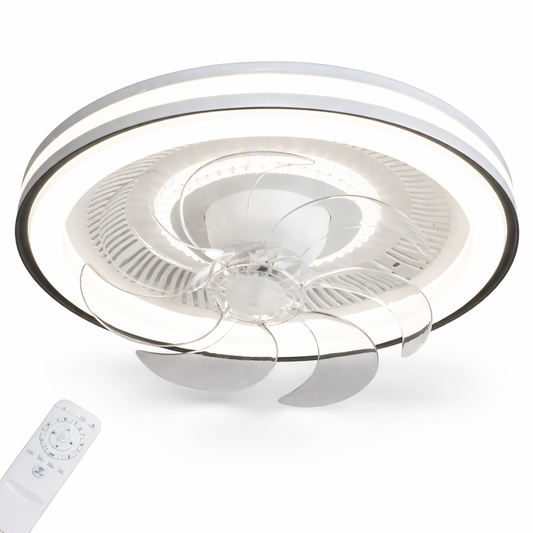 Ventilador de Techo con Luminaria A-FAN704 44W Blanco