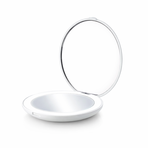 Espejo LED Recargable A-M132 Blanco con Luz Integrada
