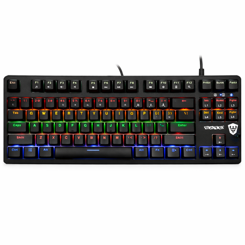 Teclado Gamer Mecánico GK-501 TKL RGB Portugués