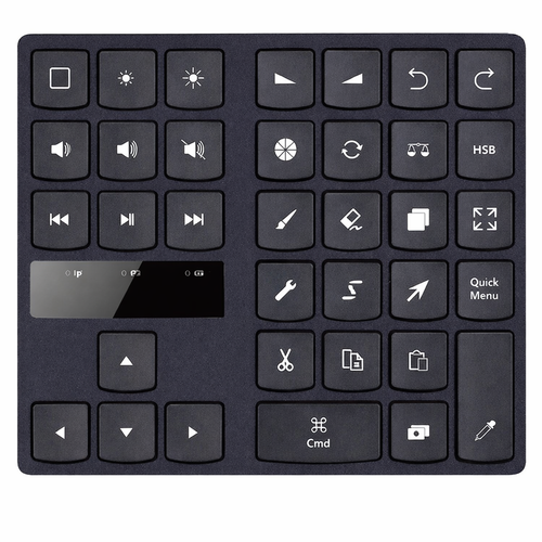 Teclado Numérico Ultrafino AK-188 35 Teclas para iPad