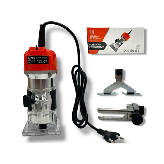 Tupía Eléctrico 6mm 860W DV-370 Fresadora de Mano para Carpintería