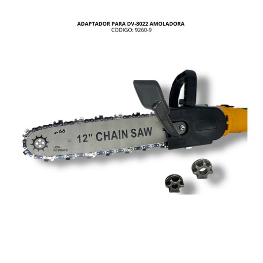 Adaptador Motosierra para Amoladora DV-PRO DV-1710 12 Pulgadas