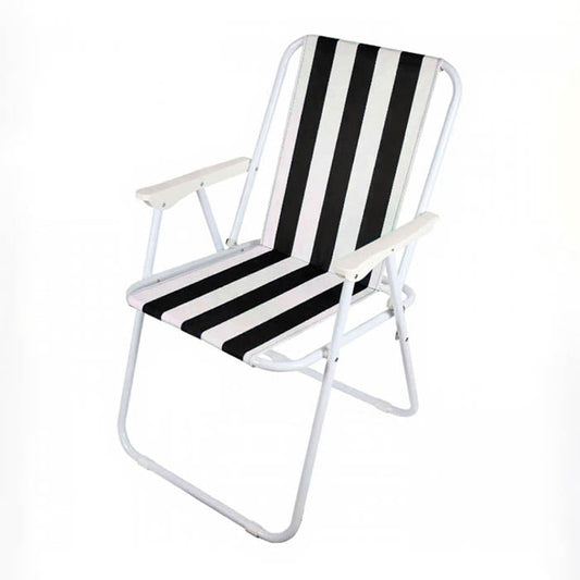 SILLA PLAYERA LEVEL A RAYAS NEGRAS