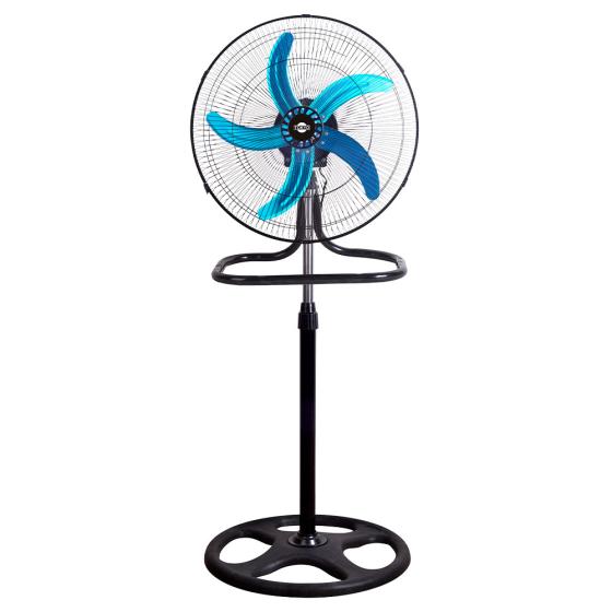 VENTILADOR DE PIE 18" 3 ASPAS BASE REDONDA LEVEL