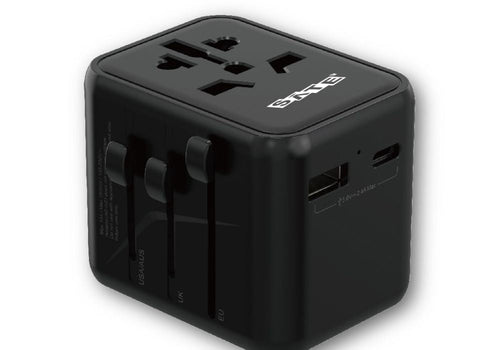 Enchufe universal SATE AD-0002 con USB-A y USB-C