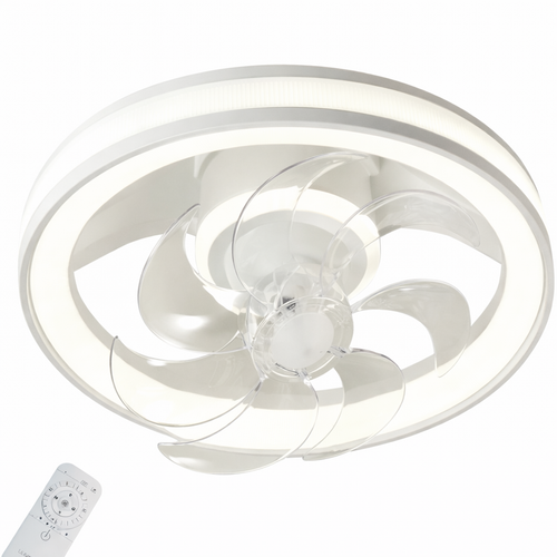 Ventilador de Techo con Luminaria A-FAN703 44W Blanco