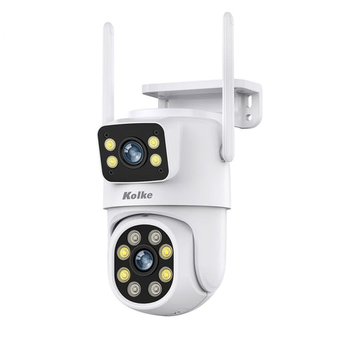 CAMARA DOBLE IP PT ALARMA AI COLORVU KUC-653