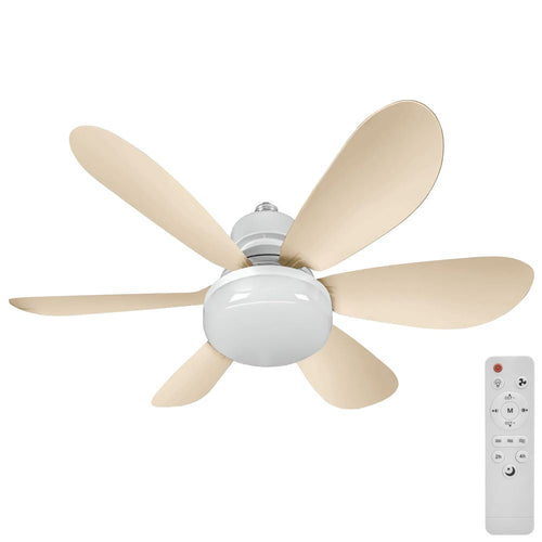 Ventilador con Luz LED A-F27409 3 Velocidades Porta Foco