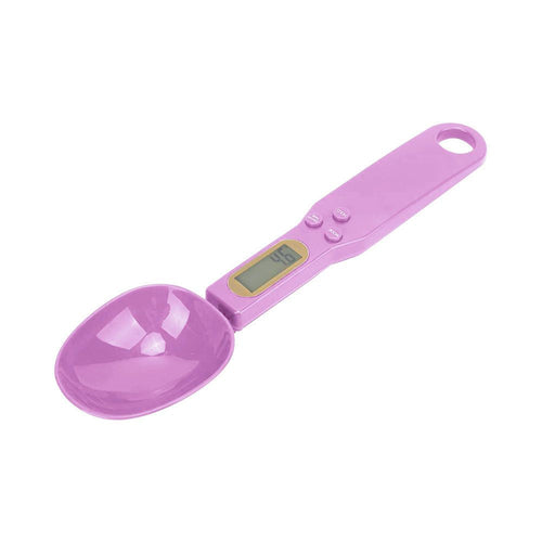 Balanza Cuchara Digital A-WS7743 Recargable LED Rosado