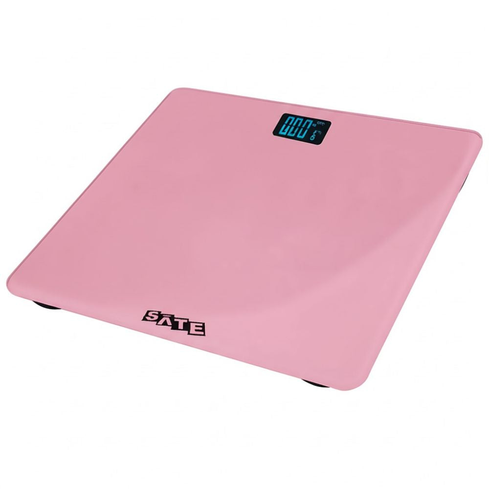 Balanza Digital A-WS8833 Rosada hasta 180 kg Ultraplana