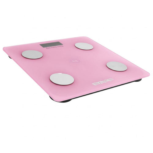Balanza Digital Inteligente A-WS8813 Rosada con APP hasta 180 kg