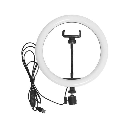 Aro Led A-MK04 10 Pulgadas USB 3 Tonos de Luz