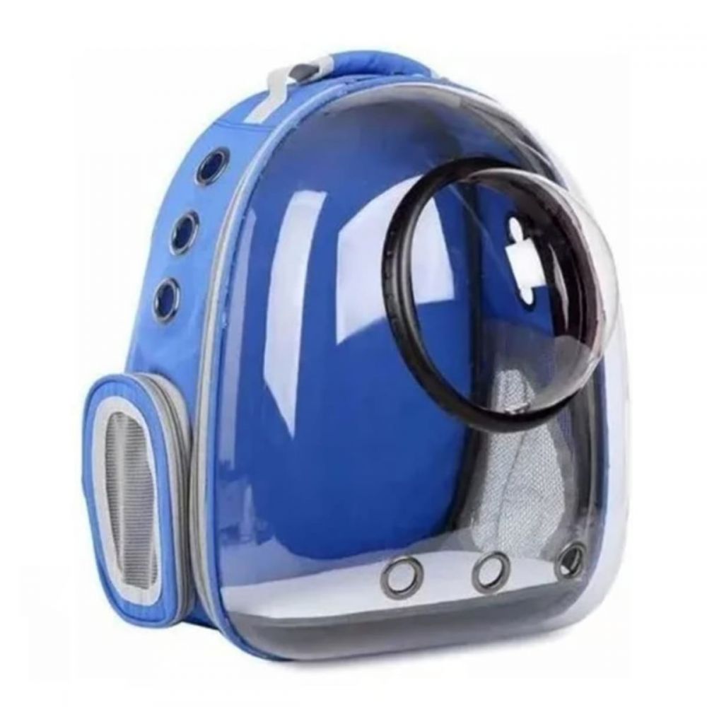 Mochila para mascotas sate A-MM1812 azul